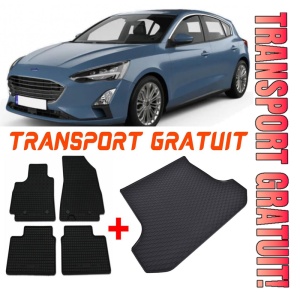 Ford Focus Set Covorase + tavita portbagaj auto Ford Focus IV fabricatie 09.2018 - prezent, caroserie hatchback