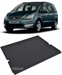 Ford Galaxy Tavita pentru portbagaj din cauciuc, compatibila Ford Galaxy II fabricatie 06.2006 - 08.2015, caroserie van, 7 locuri, al treilea rand culcat accesorii pentru autoturismul tau - masina v112367