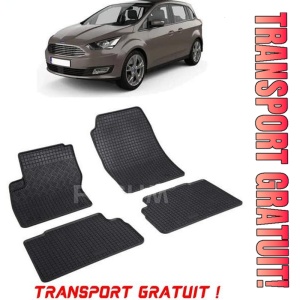 Ford Grand C-Max II, Van, fabricat din 11.2010 - 06.2019, set covorase auto dedicate, din cauciuc 100% Premium - Transport Gratuit