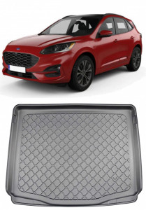 Ford Kuga III Suv din 04.2020 - Prezent, Tavita Pentru Portbagaj Lux Premium Dedicata, Roata Rezerva Ingusta / Kit Reparatie *2 accesorii pentru autoturismul tau - masina v192966