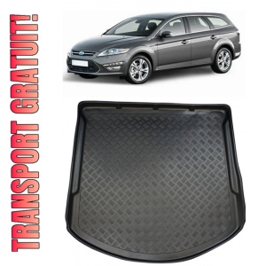 Ford Mondeo IV Combi din 09.2007 - 12.2014, Tavita Pentru Portbagaj Lux Premium Dedicata, Roata Rezerva Ingusta / Kit Reparatie *1