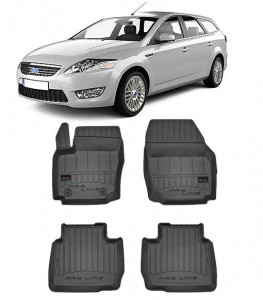 Ford Mondeo IV, Combi, Din 09.2007 - 2010 , Set Covorase Auto Tip Tavita Premium 3D, din cauciuc accesorii pentru autoturismul tau - masina v173396