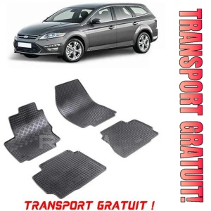 Ford Mondeo IV, Combi, fabricat din 09.2007 - 12.2014, set covorase auto dedicate, din cauciuc 100% Premium - Transport Gratuit