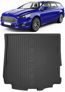 Ford Mondeo IV din 09.2007 - 12.2014 Combi Roata Rezerva Ingusta / Kit Reparatie *1, Tavita Pentru Portbagaj Lux Premium Dedicata, accesorii pentru autoturismul tau - masina v184009