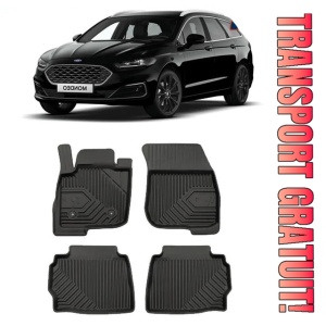 Ford Mondeo V Din 01.2015 - Prezent, Hatchback , Set Covorase Auto Tip Tavita Premium 3D, din cauciuc