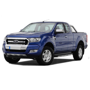 Ford Ranger, Pick-Up, Din 2018 - Prezent , Set Covorase Auto Tip Tavita Premium 3D, din cauciuc accesorii pentru autoturismul tau - masina v171617