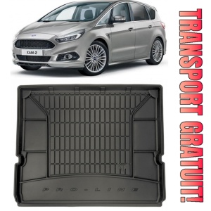 Ford S-Max I Van din 05.2006 - 08.2015, Tavita Pentru Portbagaj Lux Premium Dedicata, Rand 3 Culcat *1