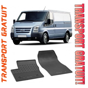 Ford Transit Connect II, Van, fabricat din 01.2014 - Prezent, 2 Locuri, set covorase auto dedicate, din cauciuc 100% Premium