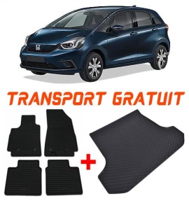Honda Jazz IV Hybrid Hatchback din 06.2020 - Prezent *3, Set Covorase + tavita portbagaj auto accesorii pentru autoturismul tau - masina v2476