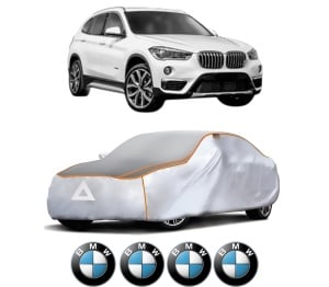 Husa Prelata Antigrindina Auto BMW Seria X1 Van (F48) din 2015-2022, Protectie auto contra intemperiilor la grindina, Waterproof, 4x Stickere auto BMW - Img 2