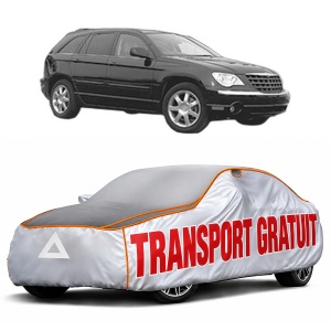 Husa Prelata Antigrindina Auto CHRYSLER PACIFICA din 2003-2008, Protectie auto contra intemperiilor la grindina, Waterproof, 4x Stickere auto CHRYSLER