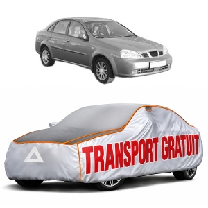Husa Prelata Antigrindina Auto DAEWOO NUBIRA Saloon (J200) din 2003-2004, Protectie auto contra intemperiilor la grindina, Waterproof, 4x Stickere auto DAEWOO