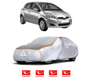 Husa Prelata Antigrindina Auto DAIHATSU CHARADE VIII din 2011, Protectie auto contra intemperiilor la grindina, Waterproof, 4x Stickere auto DAIHATSU - Img 2