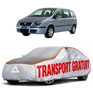 Husa Prelata Antigrindina Auto FIAT ULYSSE (179_) din 2002-2011, Protectie auto contra intemperiilor la grindina, Waterproof, 4x Stickere auto FIAT