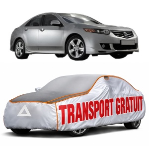 Husa Prelata Antigrindina Auto HONDA ACCORD VIII (CU) din 2008-2015, Protectie auto contra intemperiilor la grindina, Waterproof, 4x Stickere auto HONDA