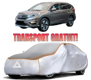 Husa Prelata Antigrindina Auto HONDA CR-V V (RW_, RT_) din 2016-2023, Protectie auto contra intemperiilor la grindina, Waterproof, 4x Stickere auto HONDA