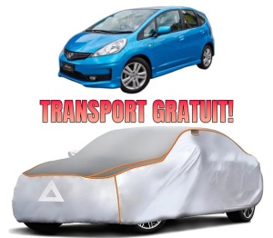 Husa Prelata Antigrindina Auto HONDA JAZZ SHUTTLE (GG8, GG7, GP2) din 2011-2014, Protectie auto contra intemperiilor la grindina, Waterproof, 4x Stickere auto HONDA