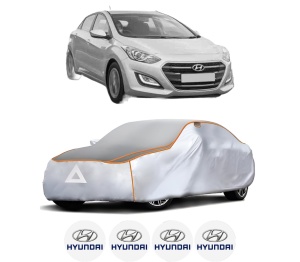 Husa Prelata Antigrindina Auto HYUNDAI i30 Hatchback Van (GDE) din 2015-2017, Protectie auto contra intemperiilor la grindina, Waterproof, 4x Stickere auto HYUNDAI - Img 2