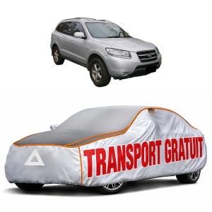 Husa Prelata Antigrindina Auto HYUNDAI SANTA FÉ II (CM) din 2006-2012, Protectie auto contra intemperiilor la grindina, Waterproof, 4x Stickere auto HYUNDAI