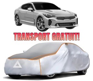 Husa Prelata Antigrindina Auto KIA STINGER Hatchback Van (CK) din 2018, Protectie auto contra intemperiilor la grindina, Waterproof, 4x Stickere auto KIA