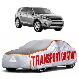 Husa Prelata Antigrindina Auto LAND ROVER DISCOVERY SPORT (L550) din 2014-2022, Protectie auto contra intemperiilor la grindina, Waterproof, 4x Stickere auto LAND ROVER
