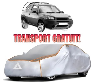 Husa Prelata Antigrindina Auto LAND ROVER FREELANDER I Soft Top (L314) din 1998-2006, Protectie auto contra intemperiilor la grindina, Waterproof, 4x Stickere auto LAND ROVER