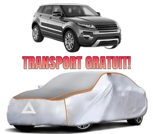 Husa Prelata Antigrindina Auto LAND ROVER RANGE ROVER EVOQUE (L538) din 2011-2019, Protectie auto contra intemperiilor la grindina, Waterproof, 4x Stickere auto LAND ROVER