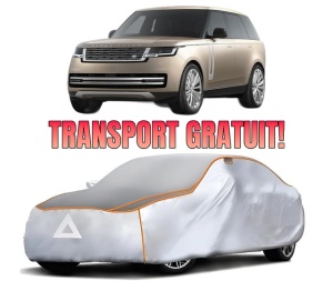 Husa Prelata Antigrindina Auto LAND ROVER RANGE ROVER V (L460) din 2021-2023, Protectie auto contra intemperiilor la grindina, Waterproof, 4x Stickere auto LAND ROVER