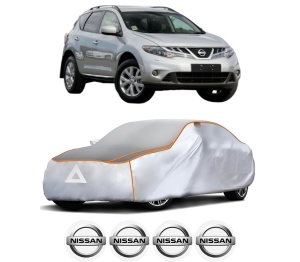 Husa Prelata Antigrindina Auto NISSAN MURANO II VAN (Z51) din 2013-2014, Protectie auto contra intemperiilor la grindina, Waterproof, 4x Stickere auto NISSAN - Img 2