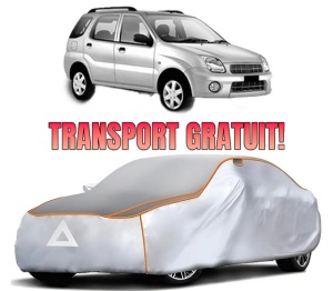 Husa Prelata Antigrindina Auto SUBARU JUSTY III (G3X) din 2003, Protectie auto contra intemperiilor la grindina, Waterproof, 4x Stickere auto SUBARU