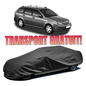 Husa prelata auto pentru DAEWOO NUBIRA Wagon (J100) 1997 - 1999, culoare negru, material textil impermeabil, rezistanta la intemperii praf UV, CARPASSION Husa Protectie