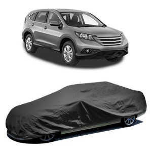 Husa prelata auto pentru HONDA CR-V IV (RM_) 2012 - 2015, culoare negru, material textil impermeabil, rezistanta la intemperii praf UV, CARPASSION Husa Protectie - Img 2