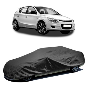 Husa prelata auto pentru HYUNDAI i30 (FD) 2007 - 2011, culoare negru, material textil impermeabil, rezistanta la intemperii praf UV, CARPASSION Husa Protectie - Img 2