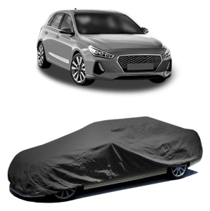 Husa prelata auto pentru HYUNDAI i30 Hatchback Van (PDE) 2016 - 2020, culoare negru, material textil impermeabil, rezistanta la intemperii praf UV, CARPASSION Husa Protectie - Img 2