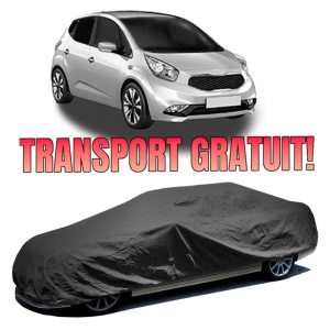 Husa prelata auto pentru KIA VENGA Hatchback Van (YN) 2015, culoare negru, material textil impermeabil, rezistanta la intemperii praf UV, CARPASSION Husa Protectie