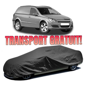 Husa prelata auto pentru OPEL ASTRA H Estate Van (L70) 2004 - 2014, culoare negru, material textil impermeabil, rezistanta la intemperii praf UV, CARPASSION Husa Protectie