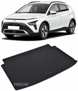 Hyundai Bayon Tavita pentru portbagaj din cauciuc, compatibila Hyundai Bayon fabricatie 05.2021 - prezent, caroserie suv, portbagaj inferior accesorii pentru autoturismul tau - masina v111537