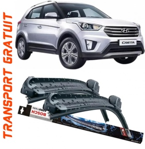 Hyundai Creta Set 2 stergatoare parbriz Bosch Bosch Aerotwin compatibile cu Hyundai Creta 2016-2021 (65 cm / 40 cm) accesorii pentru autoturismul tau - masina v134026
