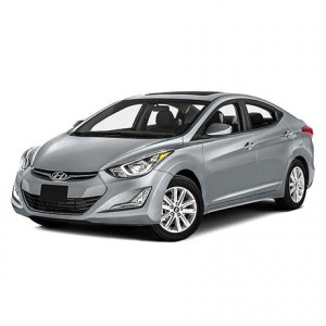 Hyundai Elantra V Din 07.2011 - 02.2016, Sedan , Set Covorase Auto Tip Tavita Premium 3D, din cauciuc accesorii pentru autoturismul tau - masina v167184