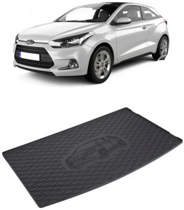 Hyundai I20 II Hatchback din 12.2014 - 07.2020, Tavita Pentru Portbagaj Lux Premium Dedicata, Gb Portbagaj Inferior *4 accesorii pentru autoturismul tau - masina v192057