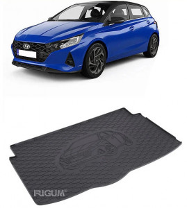Hyundai I20 III Hatchback din 10.2020 - Prezent, Tavita Pentru Portbagaj Lux Premium Dedicata, Portbagaj Inferior *2 accesorii pentru autoturismul tau - masina v185883