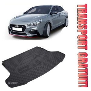 Hyundai I30 III Fastback din 12.2017 - 2020, Tavita Pentru Portbagaj Lux Premium Dedicata, Portbagaj Inferior *1