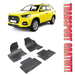 Hyundai Ix35, Suv, fabricat din 2010 - 06.2015, set covorase auto dedicate, din cauciuc 100% Premium