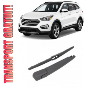 Hyundai Santa FE III Brat stergator pentru luneta spate cu lamela 340 mm, compatibil cu Hyundai Santa FE III SUV fabricat intre 2012-2015, calitate extra