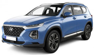 Hyundai Santa Fe III Suv din 09.2012 - 07.2018 *1, Tavita Pentru Portbagaj Lux Premium Dedicata, accesorii pentru autoturismul tau - masina v184454