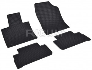 Hyundai Santa Fe IV Facelift, Suv, fabricat din 11.2020 - Prezent, set covorase auto dedicate, din cauciuc 100% Premium accesorii pentru autoturismul tau - masina v153631
