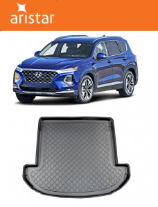 Hyundai Santa Fe IV Suv din 08.2018 - 2020, Tavita Pentru Portbagaj Lux Premium Dedicata, 7 Locuri *1 accesorii pentru autoturismul tau - masina v191784