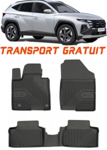 Hyundai Tucson Hybrid Din 12.2020 - Prezent, Suv , Set Covorase Auto Tip Tavita Premium 3D, din cauciuc accesorii pentru autoturismul tau - masina v161902