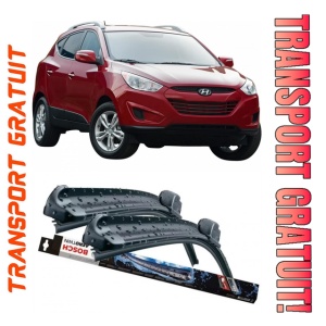 Hyundai Tucson Set 2 stergatoare parbriz Bosch Bosch Aerotwin compatibile cu Hyundai Tucson 2004-2012 (60 cm / 40 cm)