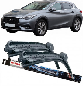 Infiniti Q30 Set 2 stergatoare parbriz Bosch Aerotwin 600/475mm compatibile cu Infiniti Q30 (2015) (60 cm / 47.5 cm) accesorii pentru autoturismul tau - masina v116866